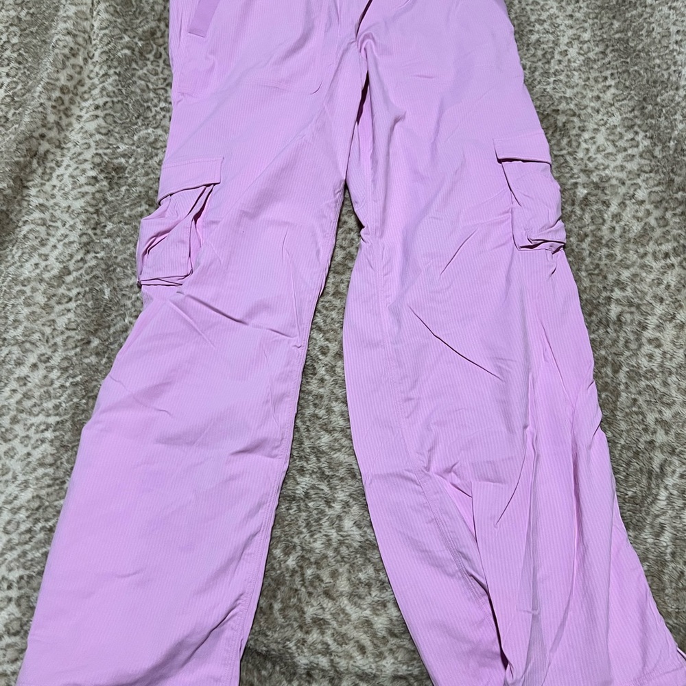 lululemon athletica Pink Cargo Dance Studio mid-rise pant